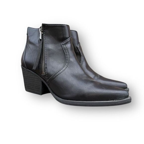 Sam Edelman Whistler Black Pointed Toe Ankle Bootie Woimen's size 6 - Picture 12 of 16